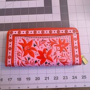 Kate Spade Bandanna Zip Around Women's Wallet